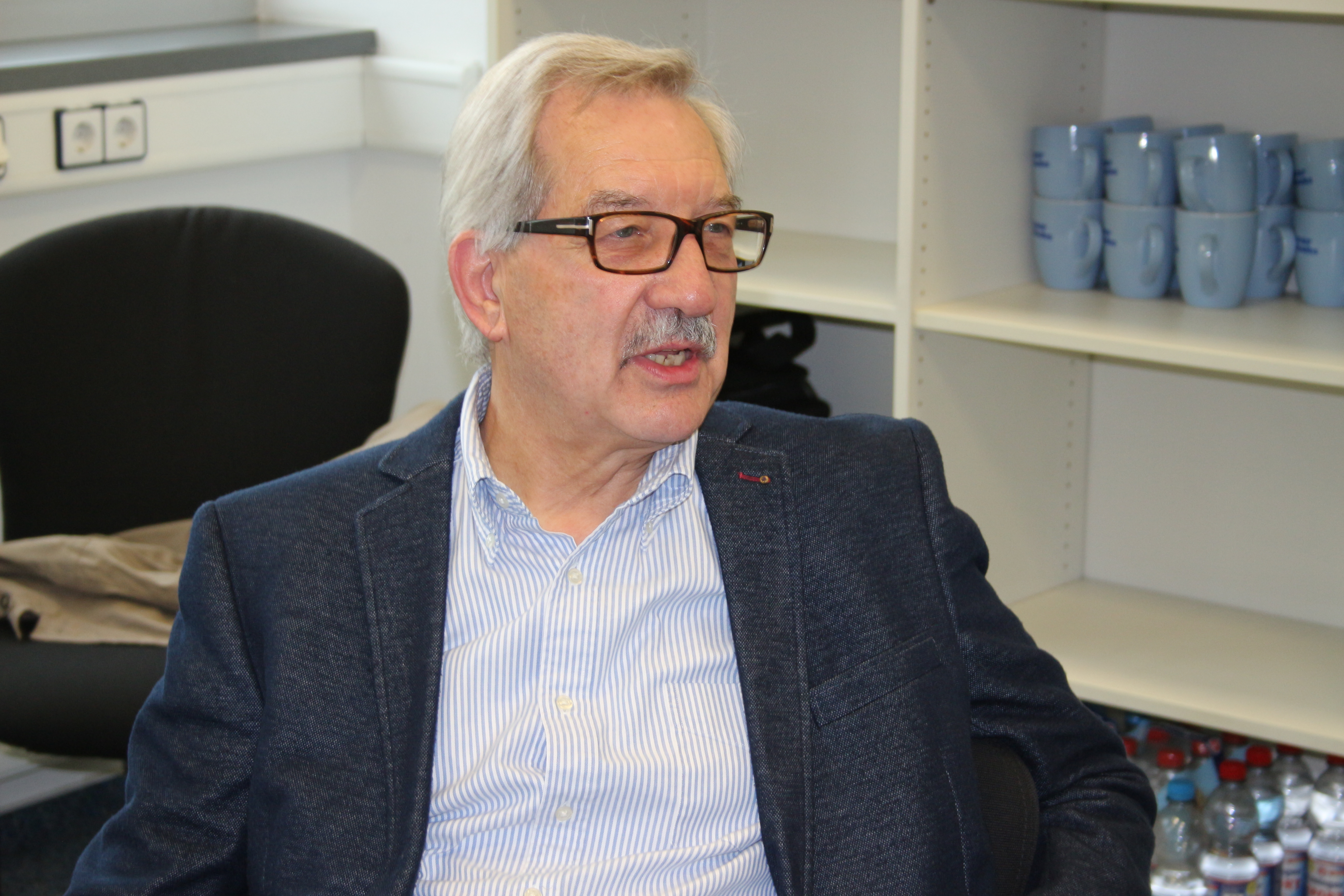 Willi Leonhardt, Bürgermeister a.D., beobachtet immer noch das Geschehen in der Brettener Lokalpolitik.