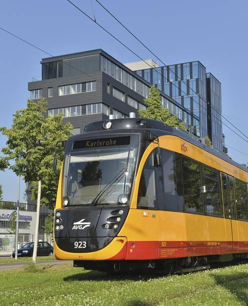 Ein Vorfall einer Stadtbahn soll eine S4 bei Bretten geräumt haben.