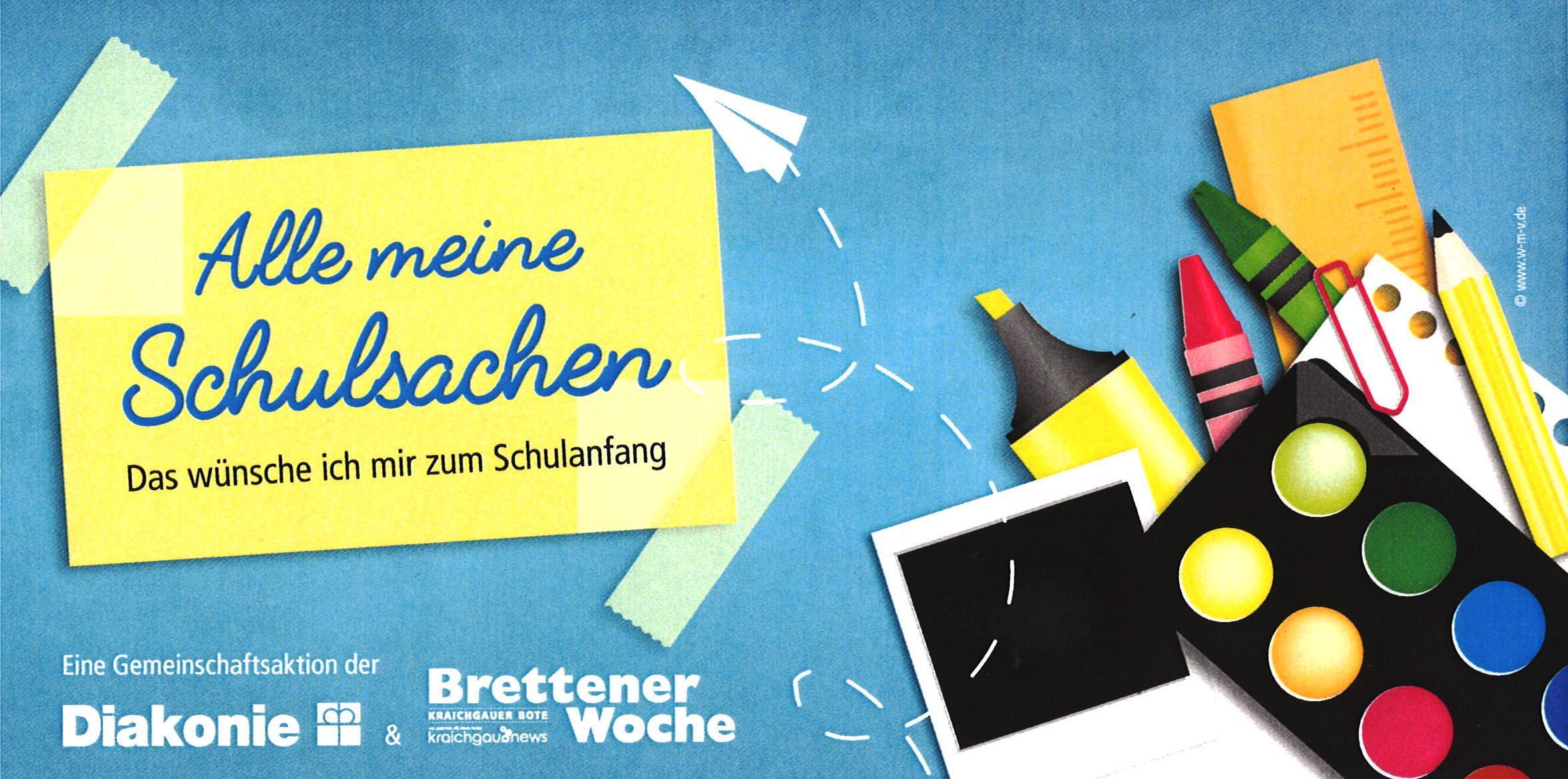 Schulsachenaktion: So sahen die Meldekärtchen 2017 aus. Dieses Jahr beginnt der Versand schon vor Pfingsten.