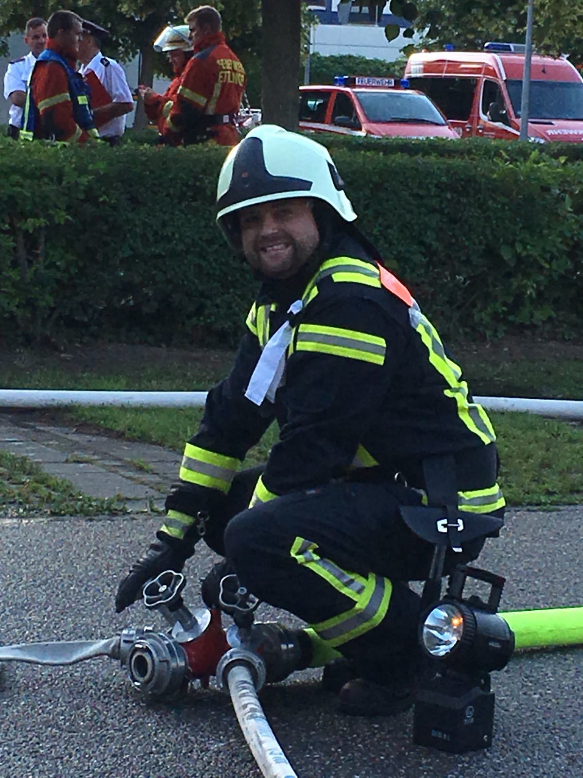 Eugen Edemiller am Verteiler