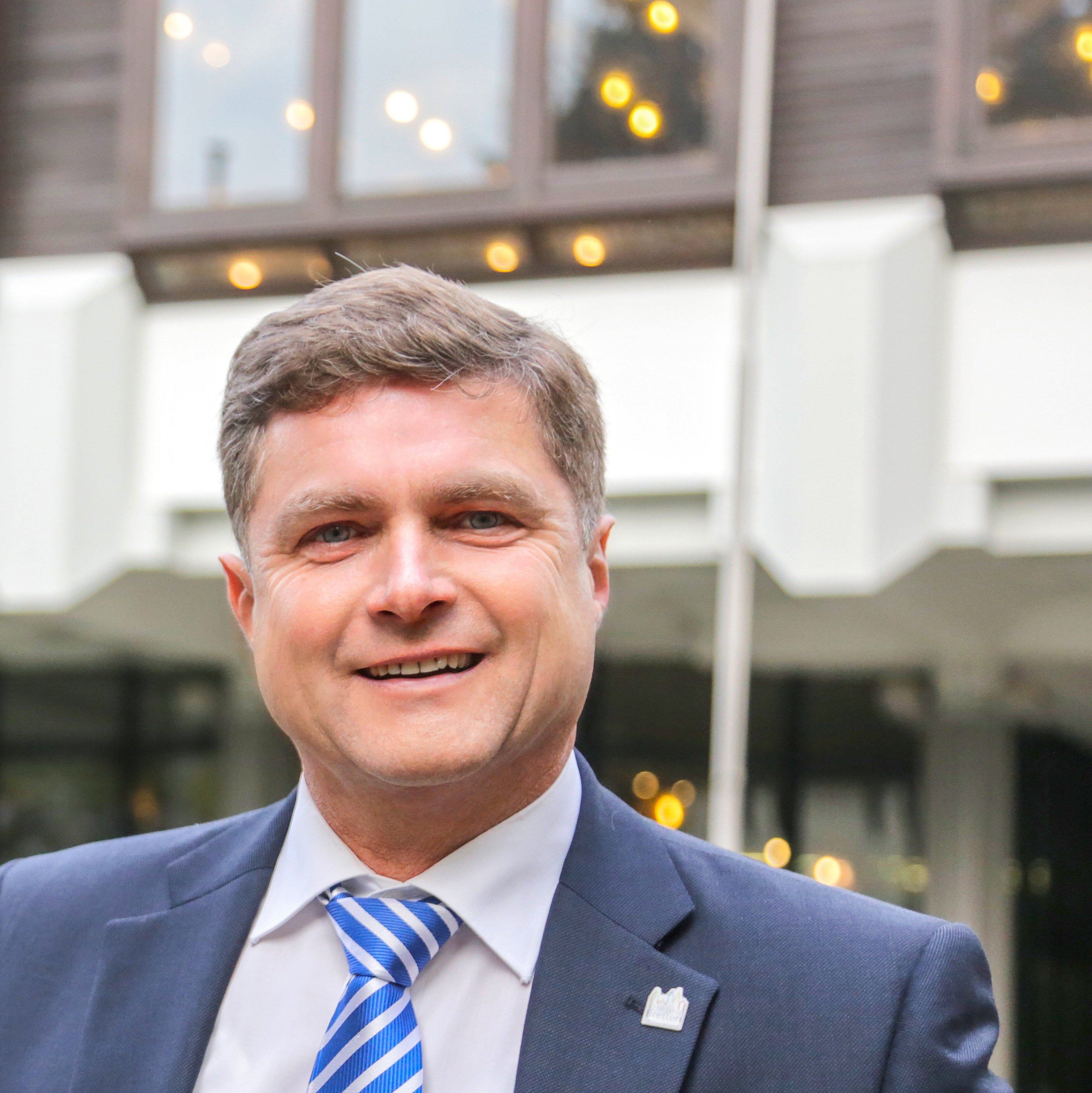 Martin Wolff, Oberbürgermeister der Stadt Bretten