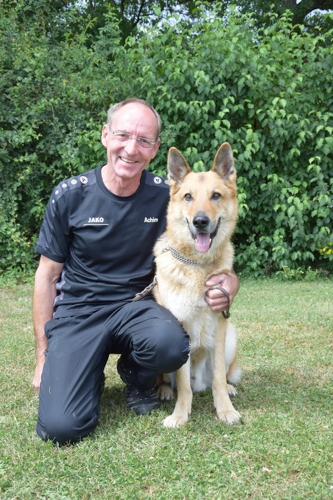 Joachim Straub mit Odin