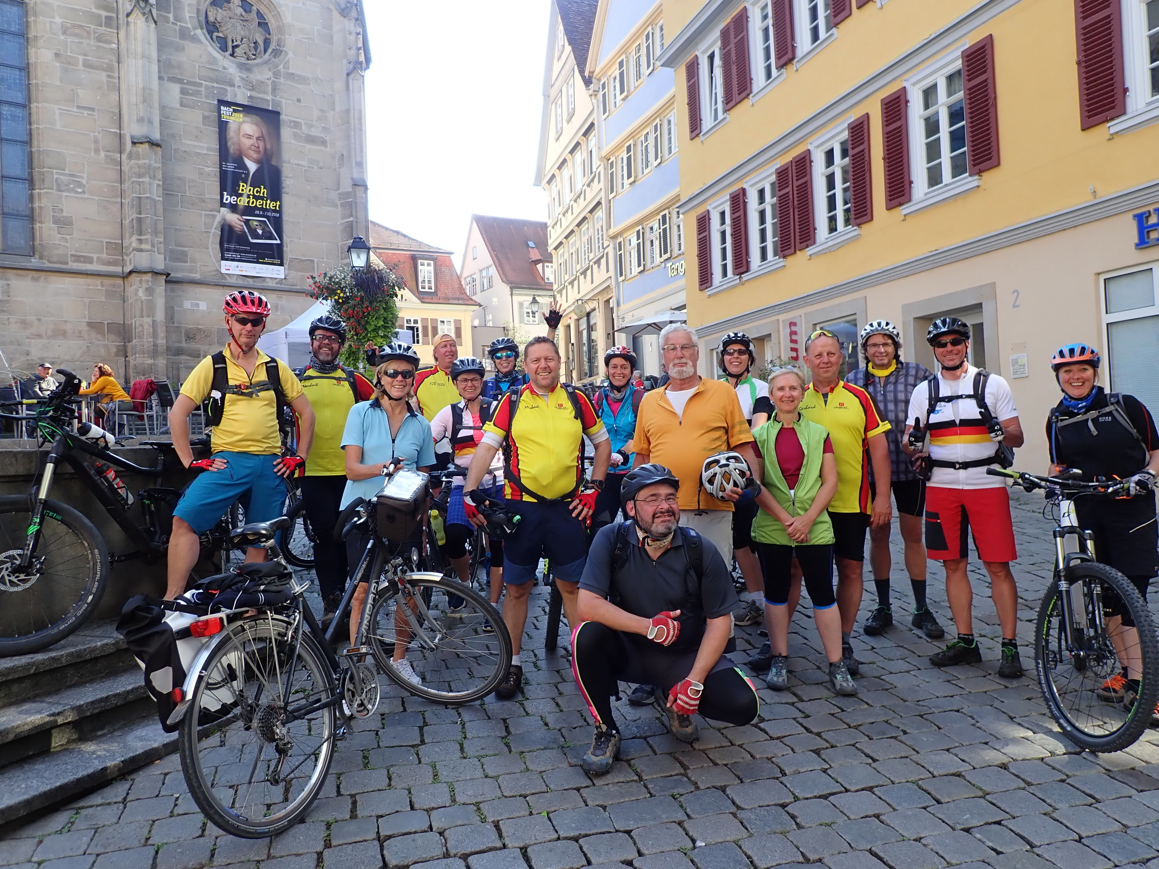Die "Ochsetour" in der Altstadt in Tübingen