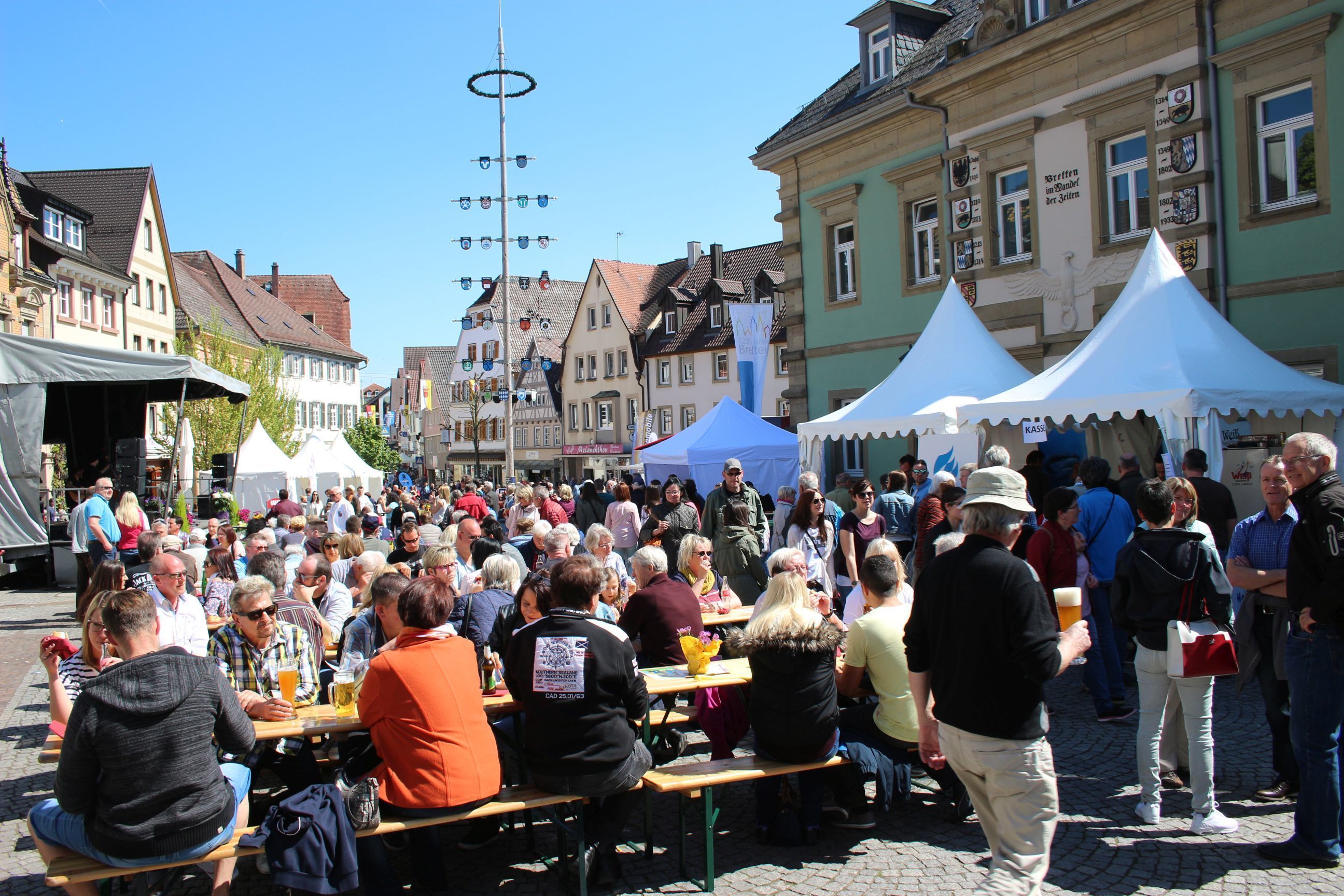 Öfters eine volle Innenstadt: Das ist eine von mehreren Erwartungen, die Brettener Einzelhändler und Gastronomen mit der seit knapp einem Jahr existierenden Stelle für Stadtmarketing verbinden.