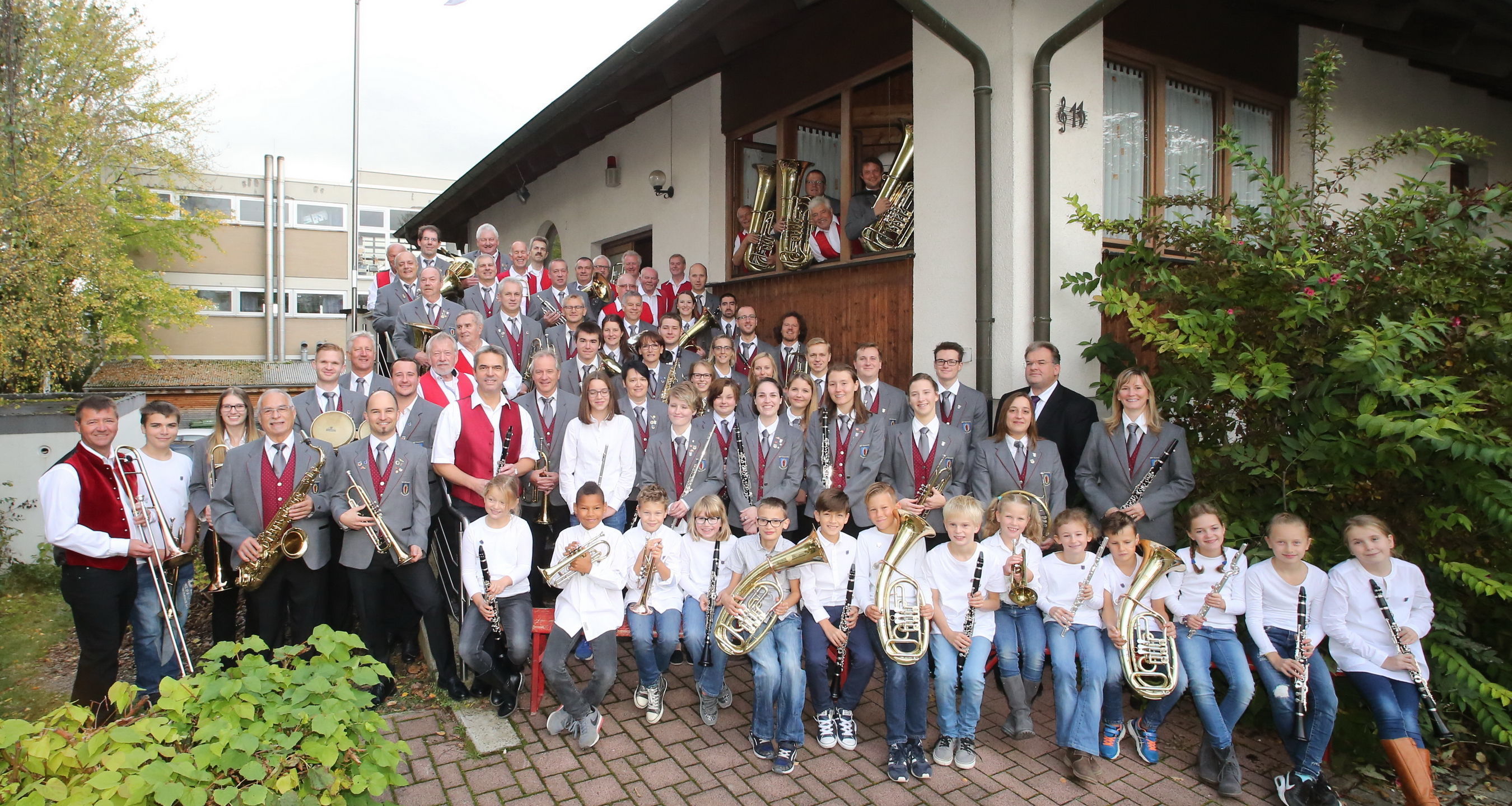 Der Musikverein Obergrombach sammelt mithilfe der Sparkasse Kraichgau Spenden für die Jugendarbeit.