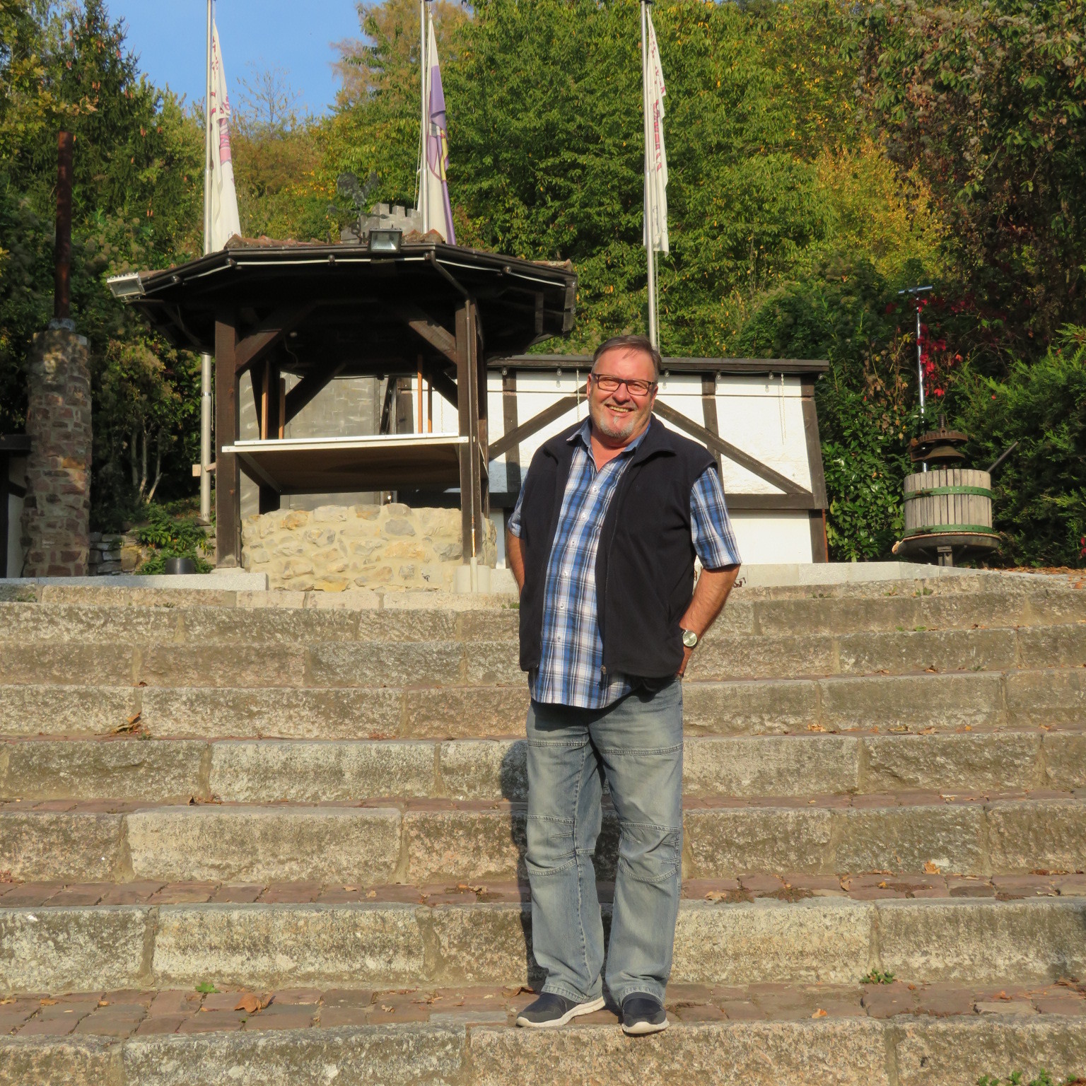 Peter Sterzenbach, Vorsitzender des TKV "Bundschuh" Untergrombach.