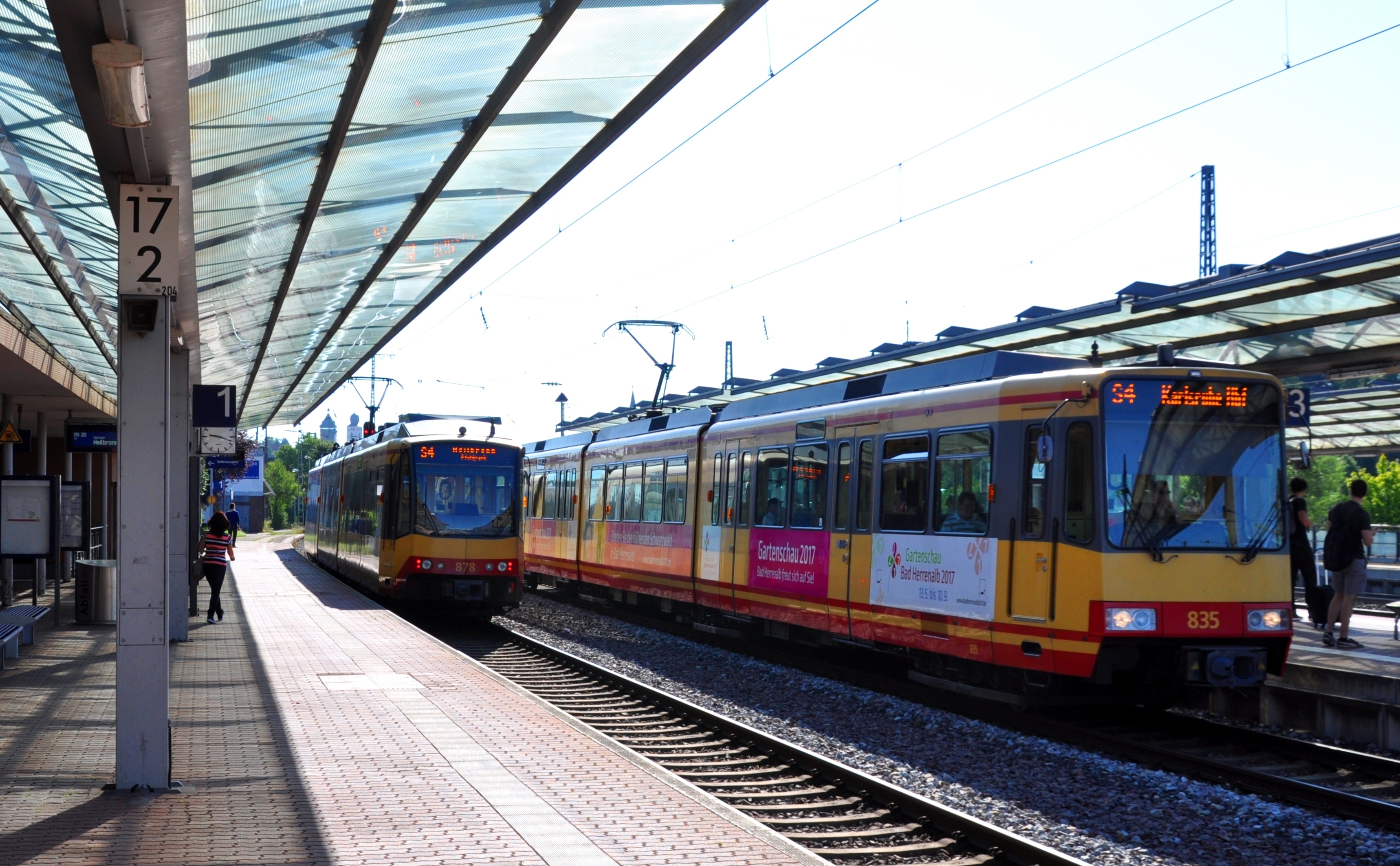 Aufgrund einer Störung an einem Stellwerk der Deutschen Bahn bei Jöhlingen kommt es am heutigen Donnerstag, 29. November, und am Freitag, 30. November, zu massiven Einschränkungen beim Stadtbahnverkehr der Linie S4 zwischen Karlsruhe und Heilbronn.