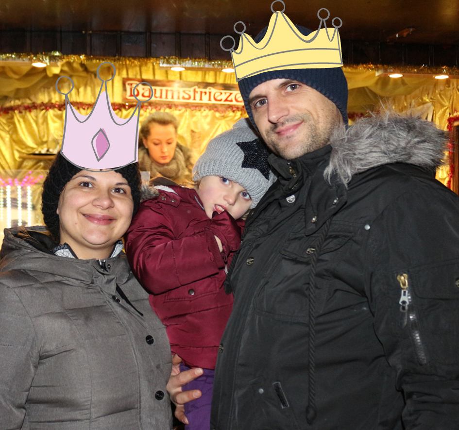 Carmela, Isabella und Karsten Wächter aus Bretten-Sprantal
