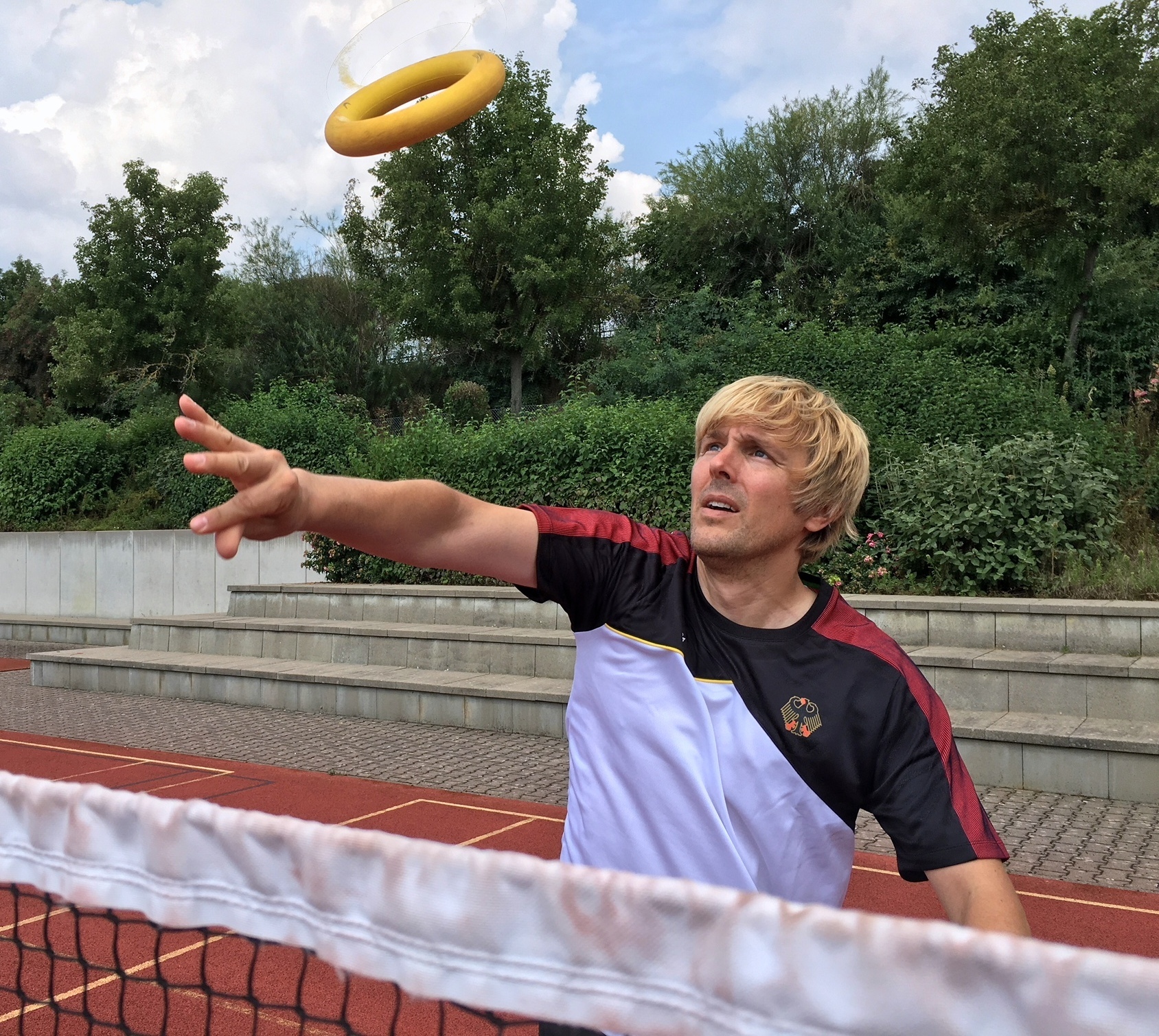 Weltmeister aus Kieselbronn: Timo Hufnagel brachte von der Ringtennis-WM 2018 zwei Goldmedaillen nach Hause.