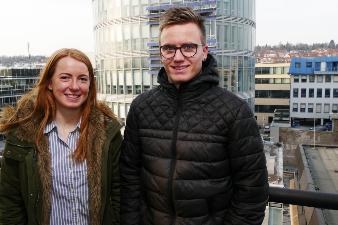 Nina Reichenbach und Jonas Friedrich.